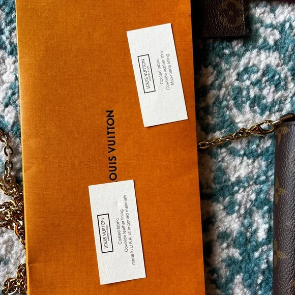 Louis Vuitton Monogram Pochette Félicie - Brown/Gold - Picture 12 of 16